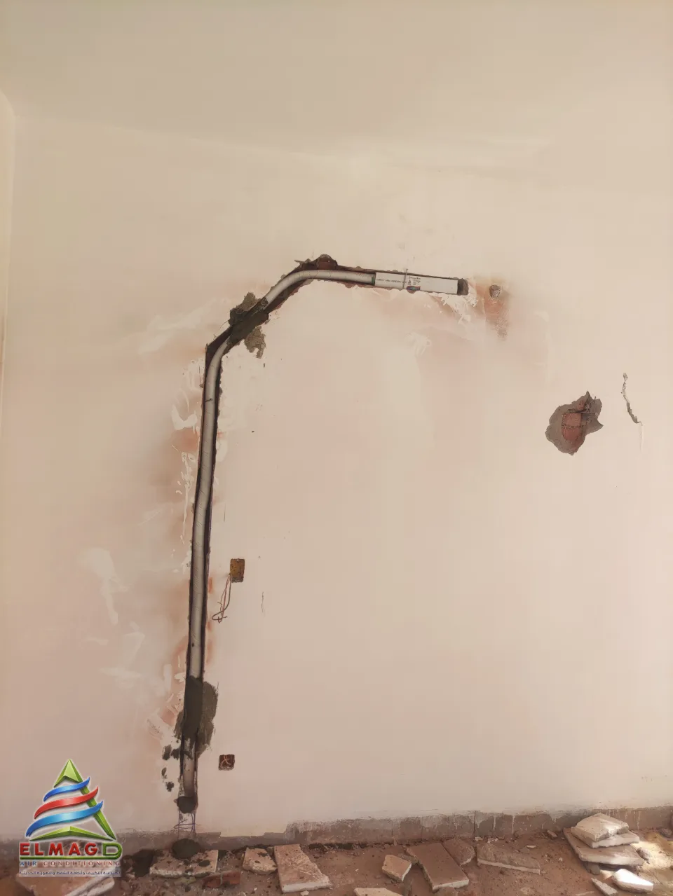 تأسيس وتجهيزات التكييف