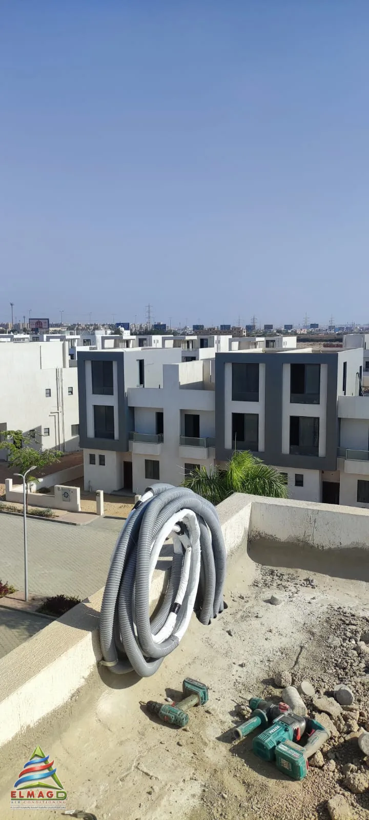 تأسيس وتجهيزات التكييف